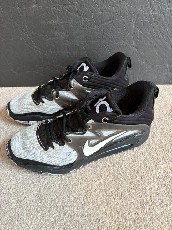 Nike KD 15 Refuge Men\'s Basketball Shoes Size 10.5 Black White DC1975-191 main image 8